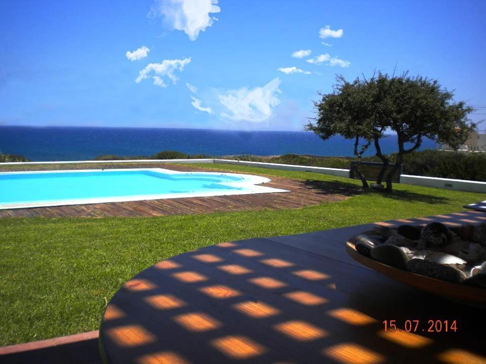 Cristelia Seafront & Pool Villa Lachaniá Buitenkant foto