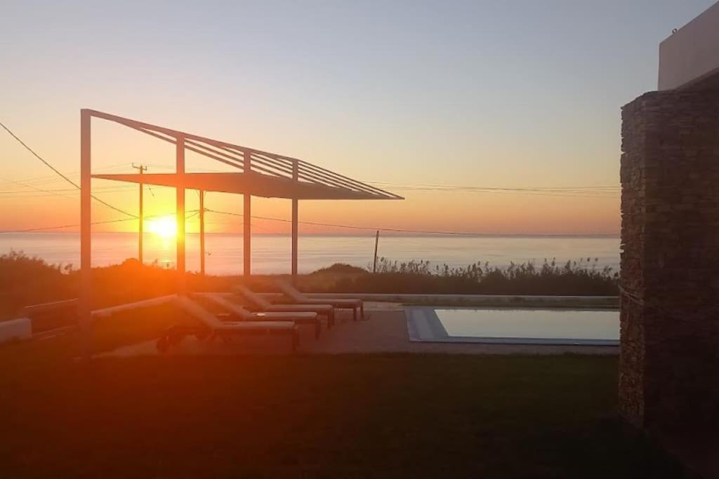 Cristelia Seafront & Pool Villa Lachaniá Buitenkant foto