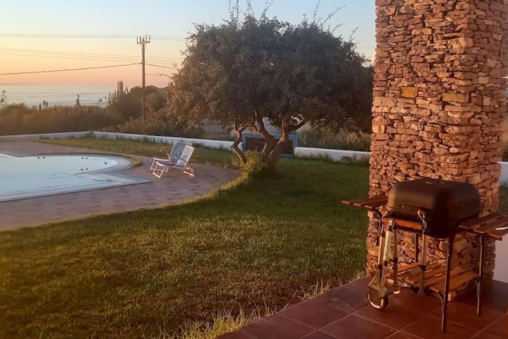 Cristelia Seafront & Pool Villa Lachaniá Buitenkant foto
