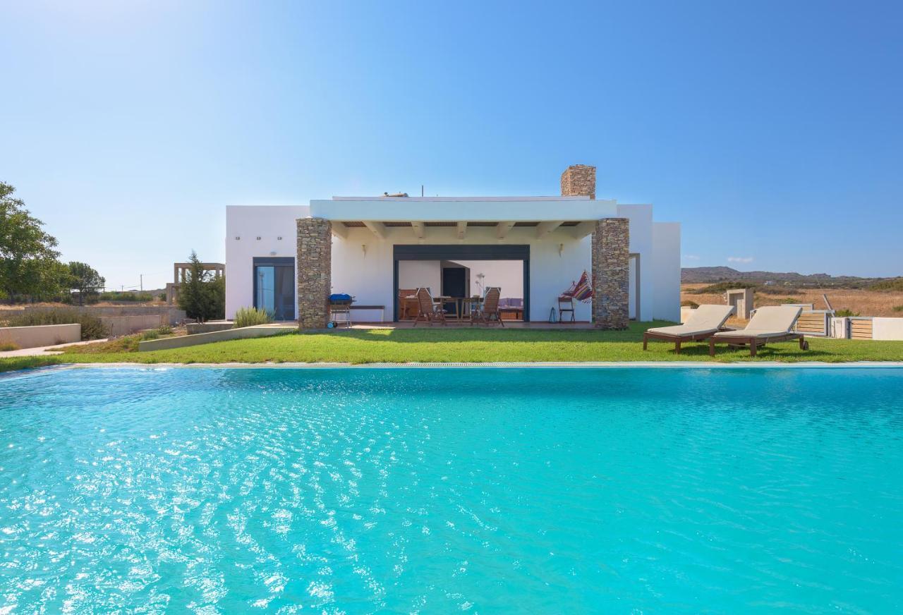 Cristelia Seafront & Pool Villa Lachaniá Buitenkant foto