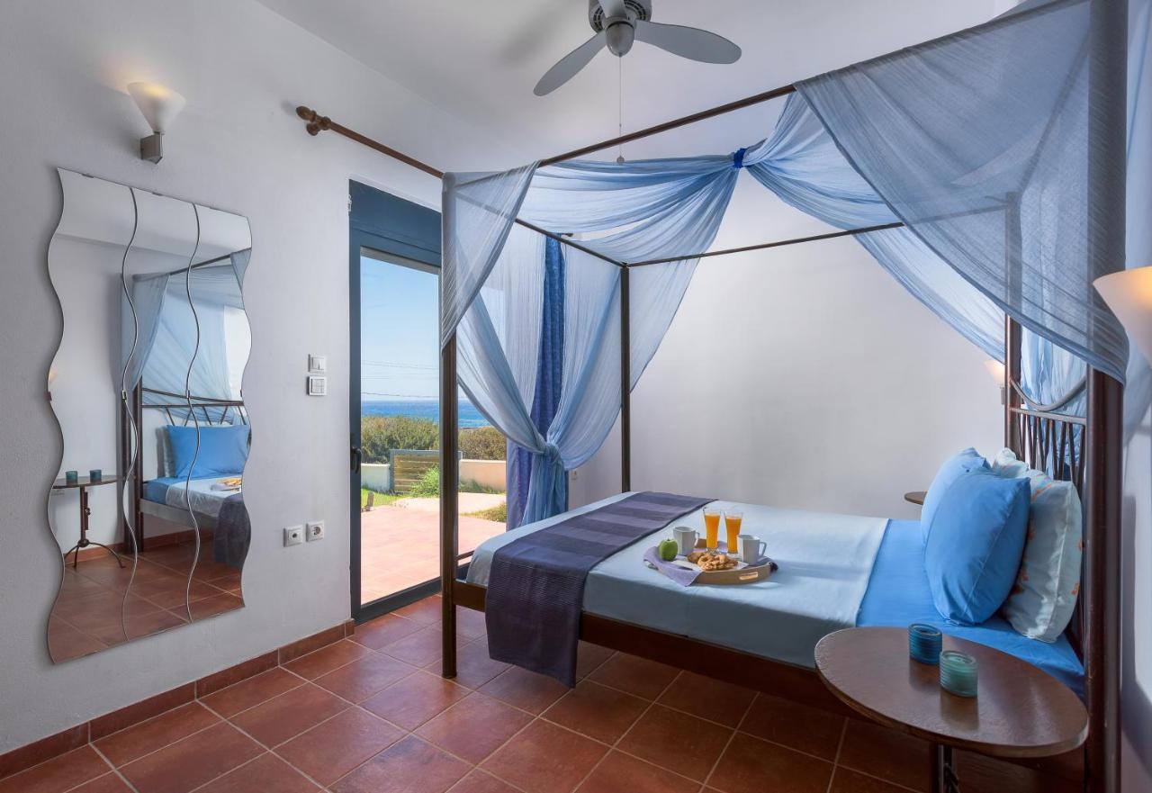 Cristelia Seafront & Pool Villa Lachaniá Buitenkant foto